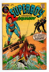 Superboy #171 - Neal Adams cover - 1st Aquaboy - 1971 - VF