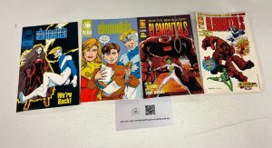 4 Elementals Comico Comics Books #1 2 15 18 Daniel 84 JW24