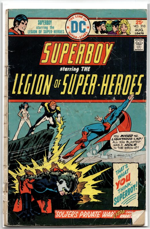 Superboy #210 (1975) Superboy