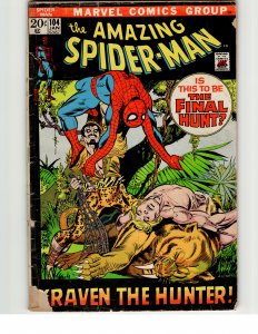 The Amazing Spider-Man #104 Regular Edition (1972) Spider-Man