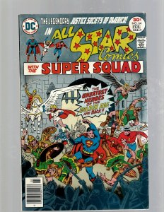 Lot Of 8 All Star Comics DC Comic Books #59 60 61 62 63 64 65 66 Power Girl GK34