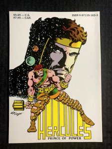 1988 HERCULES Prince of Power by Bob Layton SC TPB VF 8.0 1st Marvel Comics