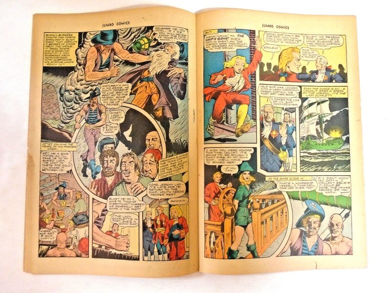 Jumbo Comics (Fiction House) #80vg/f Baker, Eisner