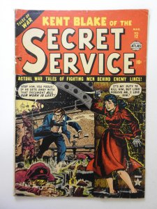 Kent Blake of the Secret Service #12 GD Condition See description for condition