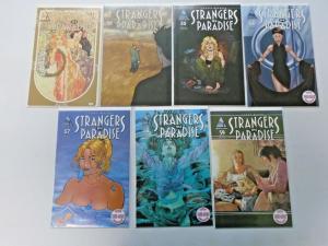 Strangers in Paradise run #46 to #59 - 14 different books - 8.0 - 2001