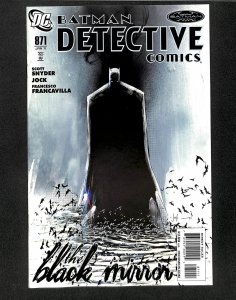 Detective Comics #871 NM 9.4 Black Mirror by Snyder and Jock!