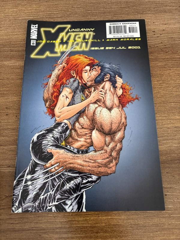Uncanny X-Men # 394 NM- Marvel Comic Book Wolverine Storm Rogue Beast 15 J456