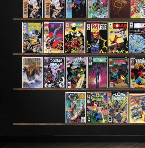 Huge Lot 150+ Comics with Captain America, Ninjak, Darkhawk, Cable & More!