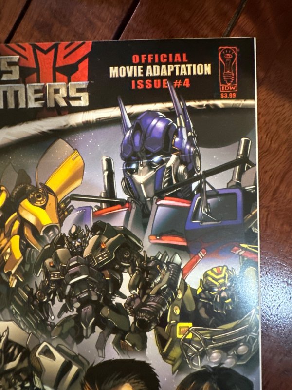 Transformers: The Movie Adaptation #4 Cover A (2007) | Comic Books - Modern Age, IDW / HipComic Transformers: The Movie Adaptation #4 Cover A (2007) | Comic Books - Modern Age, IDW / HipComic