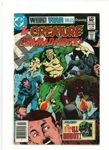 Weird War Tales #108 VG 4.0 DC Comics 1982 Creature Commandos vs. Nazi's,Hitler