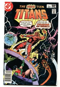 NEW TEEN TITANS #6 RAVEN origin comic book  1981 DC