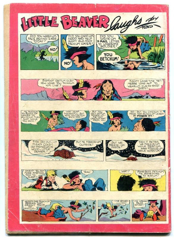 Red Ryder Comics #34 1946- Dell Western- Little Beaver VG