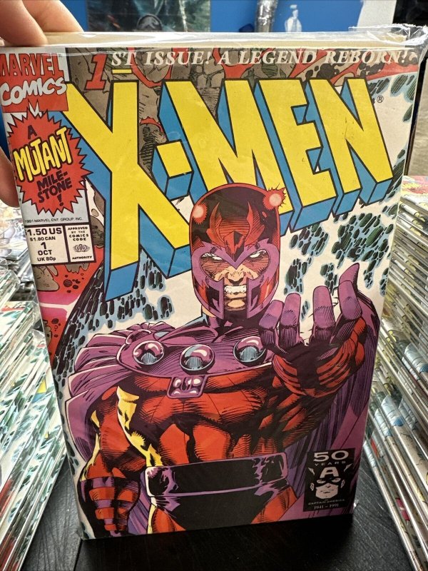 Marvel X-Men #1 A Mutant Milestone - 1st Issue! A Legend Reborn! (1991)