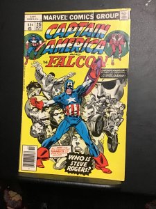 Captain America #215 (1977)  hi grade Hitler, red skull, falcon cover! VF/NM Wow