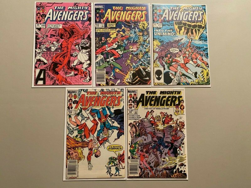 Avengers lot 29 different from #202-250 6.0 FN (1980-84 1st Series)