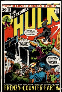 The Incredible Hulk #158 (1972) Hulk
