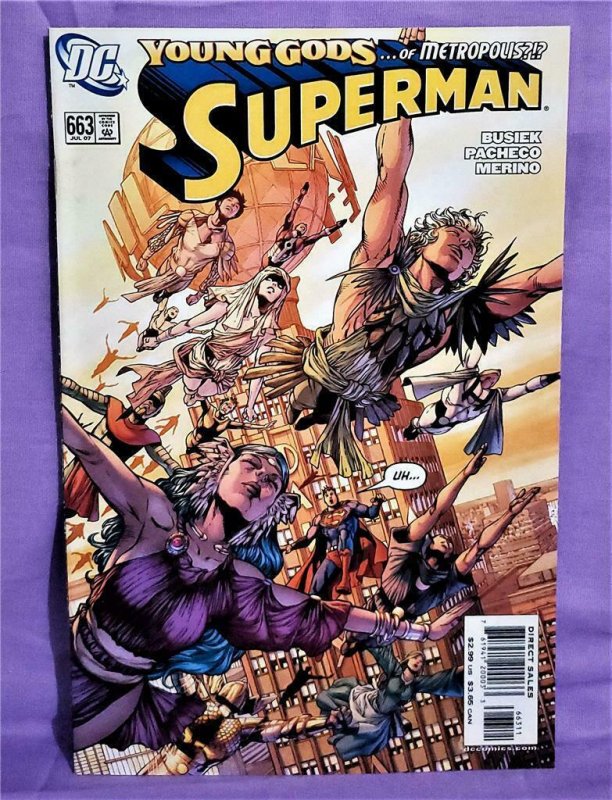 Kurt Busiek SUPERMAN #654 - 665 Carlos Pacheco Camelot Falls Arion (DC, 2006)! 