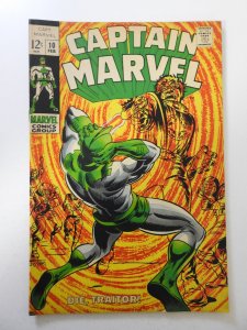 Captain Marvel #10 (1969) FN Condition!