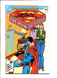 Man of Steel #6 - Signed John Byrne (9.0/9.2) 1986