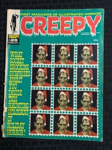 1968 CREEPY Warren Magazine #25 GD+ 2.5 Gene Colan / Reed Crandall / Steve Ditko