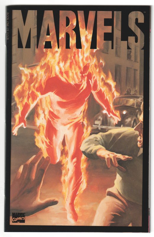 Marvels #0, 1, 2, 3, 4 (1994) COMPLETE SET ALEX ROSS ART!