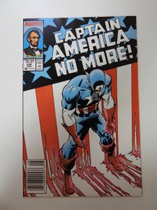 Captain America #332 Newsstand Edition (1987) VF condition