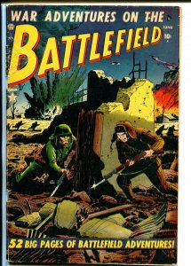 Battlefield #2 1952-Atlas-Consummate War Comic-war crimes issue-VG-