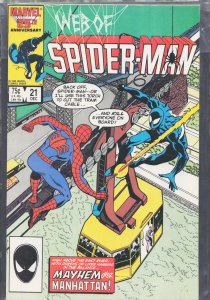 Web of Spider-Man #21 (1986) Spider-Man