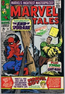 Marvel Tales #13 ORIGINAL Vintage 1967 Marvel Comics Spider-Man Sandman JJJ