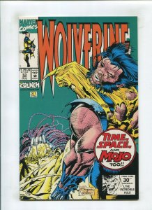 WOLVERINE #53 (9.2) *FISHERMAN* TIME SPACE & MOJO 1992