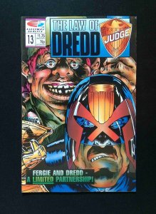 Law Of Dredd #13  Fleetway/Quality Comics 1990 VF+