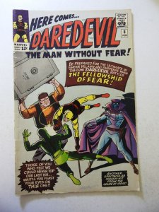 Daredevil #6 (1965) VG+ Condition ink fc