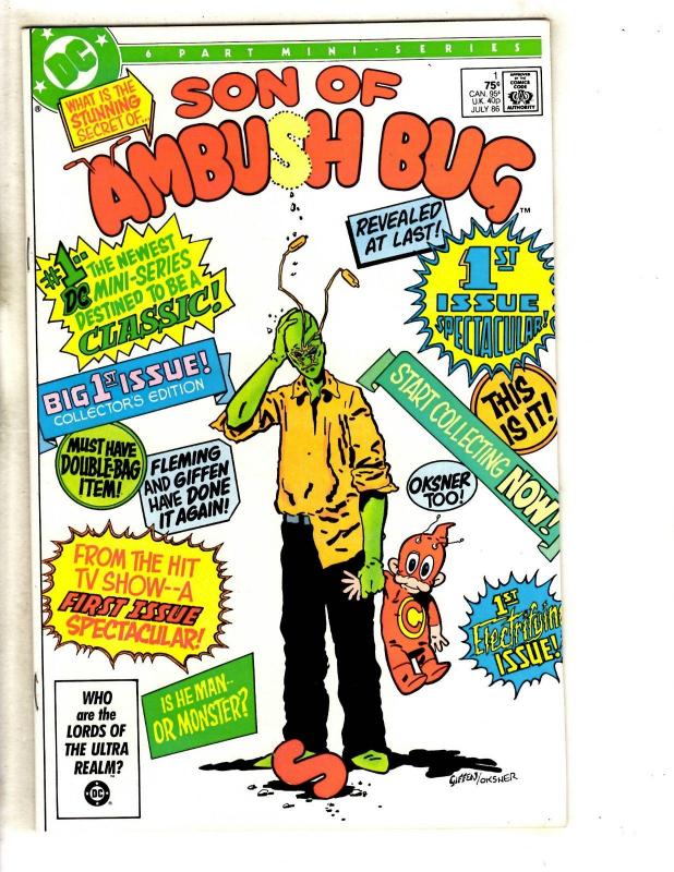 Son Of Ambush Bug Complete DC Comics LTD Series # 1 2 3 4 5 6 Giffen RJ3