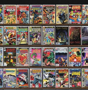 Huge Lot 150+ Comics with Marvel&, Ka Zar The Savage, The New Warriors & More!