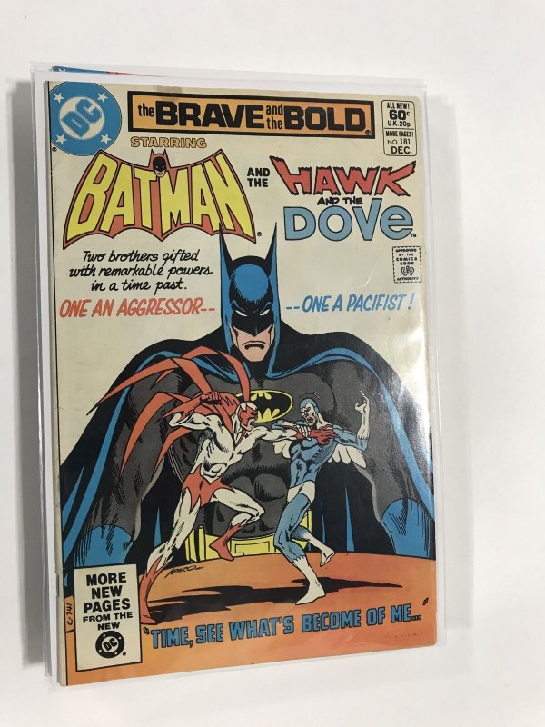 The Brave and the Bold #181 (1981) The Hawk and the Dove FN3B222 FINE FN 6.0