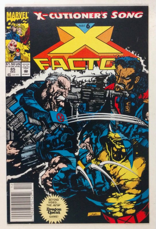 X-Factor #85 Newsstand (1992)