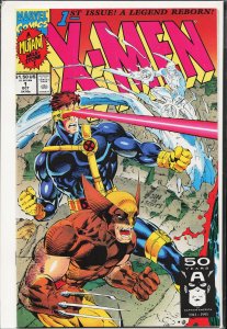 X-Men #1 Wolverine and Cyclops Cover (1991) X-Men [Key Issue]