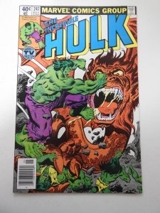 The Incredible Hulk #247 (1980) VF+ Condition