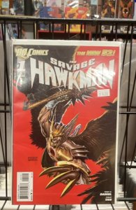 The Savage Hawkman #1 Second Print Cover (2011)