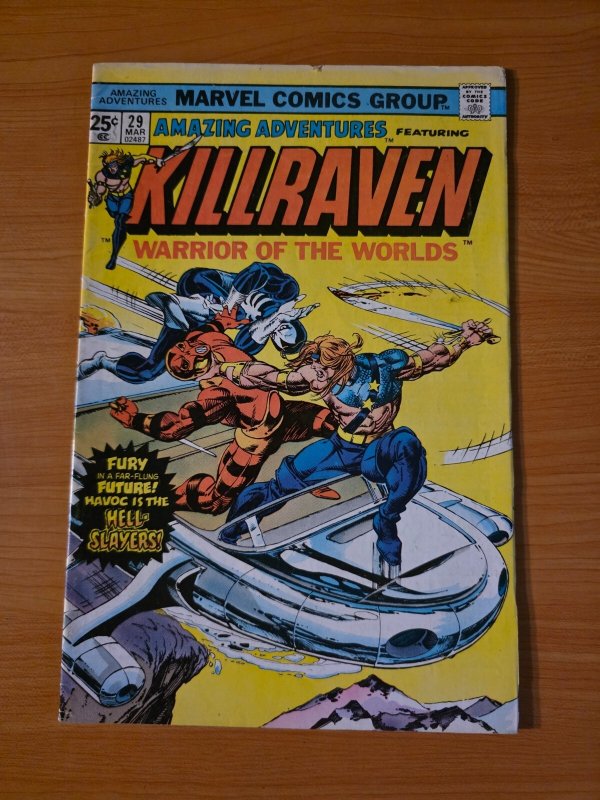 Amazing Adventures #29 Killraven ~ FN VERY FINE VF ~ 1975 Marvel Comics