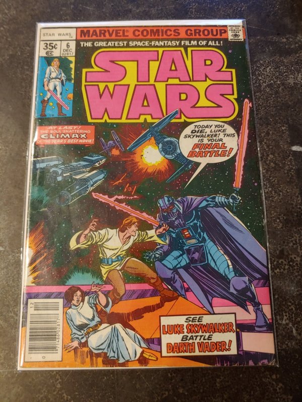 STAR WARS #6 LUKE SKYWALKER VS. DARTH VADER