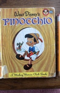 Walt Disney’s Pinocchio 1948 A Mickey Mouse club book