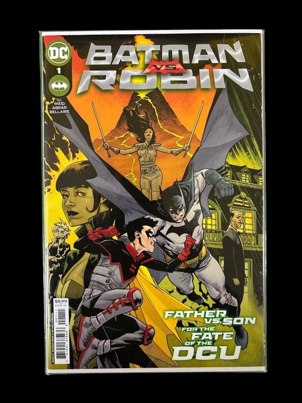 Batman Vs. Robin #1-5 Complete Run DC Comics 2022