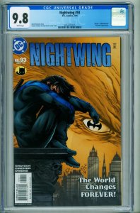 Nightwing #93  2004 - DC -CGC 9.8 - Comic Book-4253372015