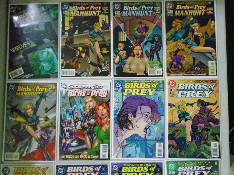 Birds of Prey lot from:#2-115 + Specials, 81 Different, 8.0 VF (1999-2006)