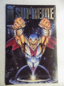 SUPREME V2 # 1 IMAGE EMBOSSED COVER ACTION ADVENTURE