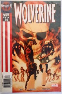 Wolverine Vol. 3, #34 RARE NEWSSTAND (NM-)(2005)