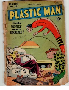 Plastic Man #16 (1949) Plastic Man