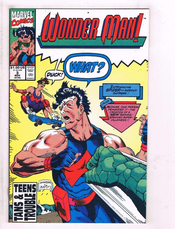 Lot Of 9 Wonder Man Marvel Comic Book # 2 3 4 5 6 7 8 9 10 Super Heroes TW33