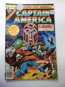 Captain America Annual #4 (1977) FN+ Condition